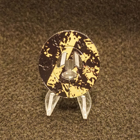 Black & Gold Circular Brand
